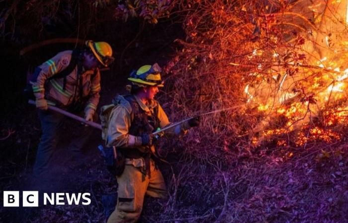 LA fires death toll rises to 24 as high winds expected