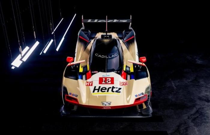 The Cadillac Hertz Team JOTA unveils the 2025 livery of its Hypercar