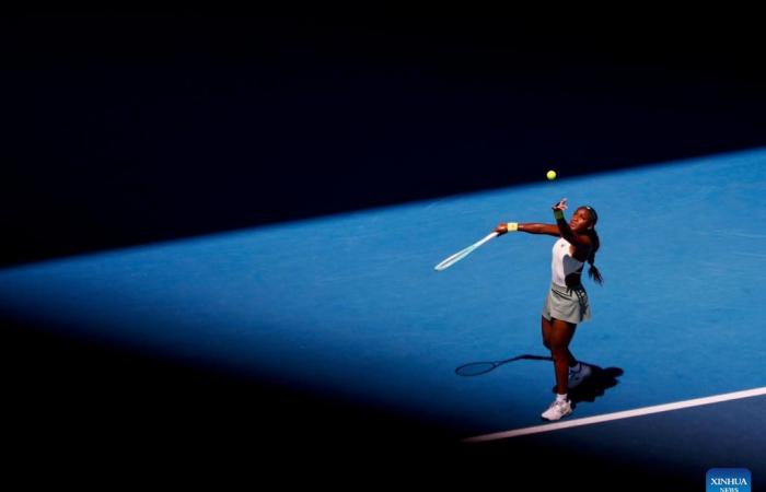 day 2 of Australian Open tennis tournament-Xinhua