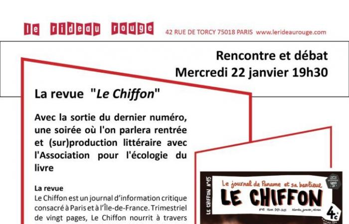 For a decreasing book industry – Journal Le Chiffon and Association for Book Ecology