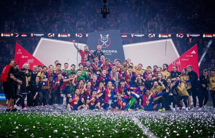 Barcelona beats Real Madrid again: 5-2 in the Super Cup final –