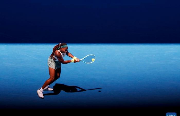 day 2 of Australian Open tennis tournament-Xinhua