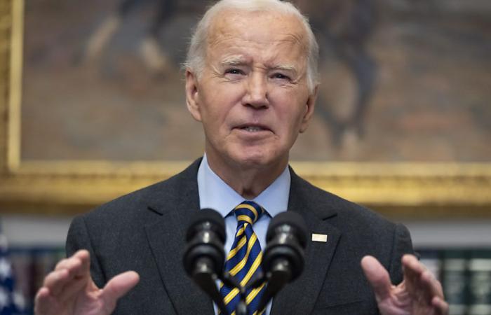 Biden claims that “America dominates international competition”