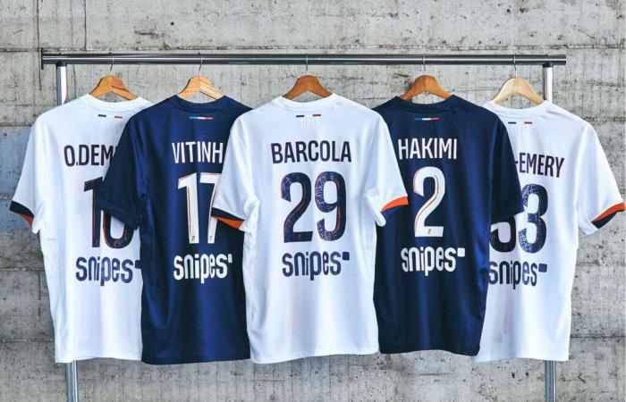 PSG. Who sells the most jerseys with their name this season at PSG?