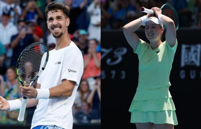 Tennis. Australian Open – The Australians’ near-perfect day in Melbourne on Monday