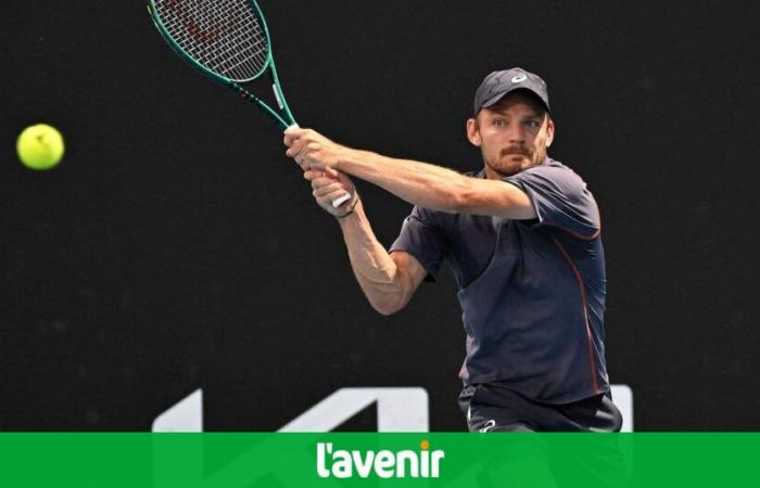 Australian Open: eliminated from the start, David Goffin must rebuild everything