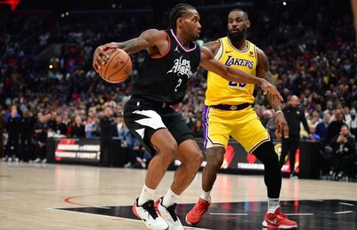 Lakers and Clippers, the two NBA teams from Los Angeles, are preparing to play again this Monday