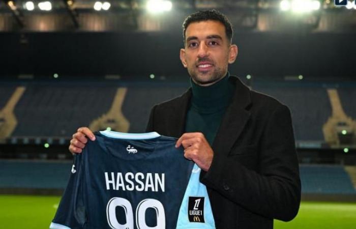 Egyptian striker Ahmed Hassan signs for Le Havre until the end of the season