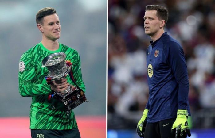 He didn’t hesitate. Ter Stegen is honest about Szczęsny