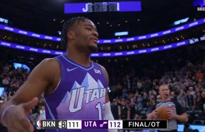 Isaiah Collier gives Jazz victory in overtime