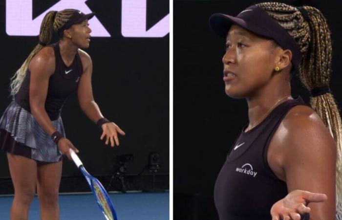 Naomi Osaka confronts Australian Open umpire in awkward hawkeye showdown | Tennis | Sport