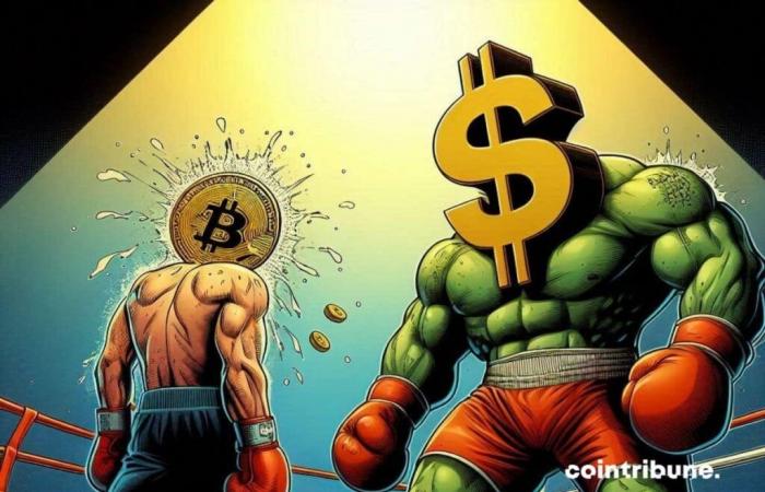 Bitcoin recovery slowed down by a powerful dollar!