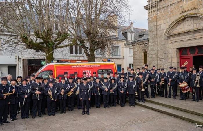 Music ! with the Morbihan firefighters, in Plœmeur, Sunday