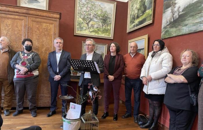 A new artist will settle in Christian Malézieux’s studio in Saint-Céneri-le-Gerei