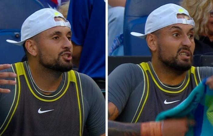 Eurosport apologise for Nick Kyrgios conduct as Australian Open umpire turns blind eye | Tennis | Sport