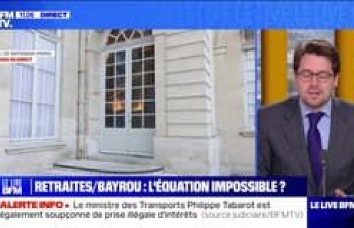 Édouard Philippe, mayor of Le Havre, reacts to the disruption of the pension financing system