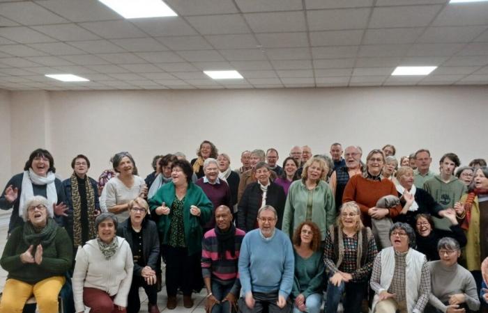 A musical comedy full of love is being prepared in this choir near Paimpol