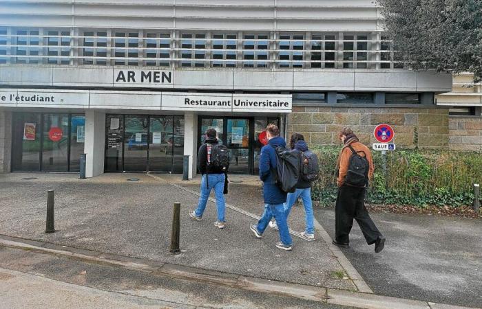 In Brest, the Ar Men university restaurant closed this Monday noon due to a gas leak