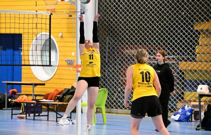 VOLLERY BALL (Pre-national women): A great victory for Le Creusot against Sallins les Bains