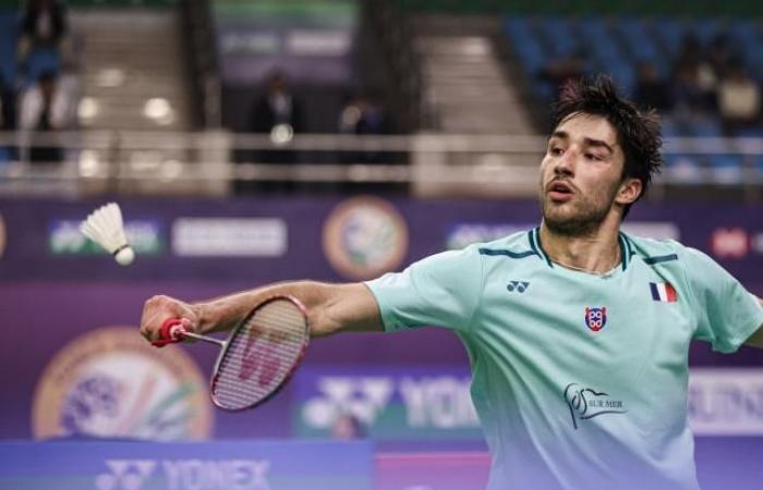 Toma Junior Popov and the Delrue-Gicquel pair in the second round of the Indian Open