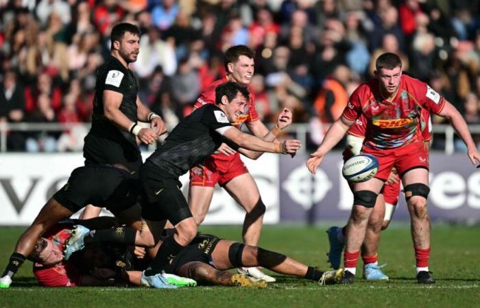 XV of France. Flamboyant with Toulon, Baptiste Serin both so close and so far from the Blues