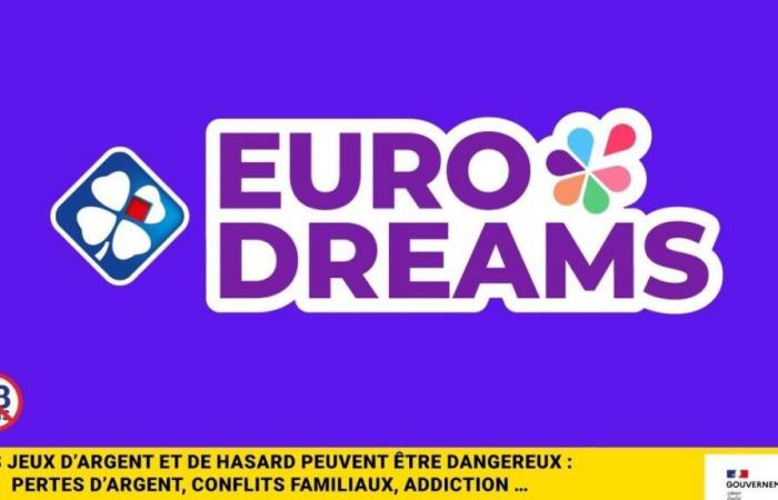 The FDJ EuroDreams results for Monday January 13, 2025