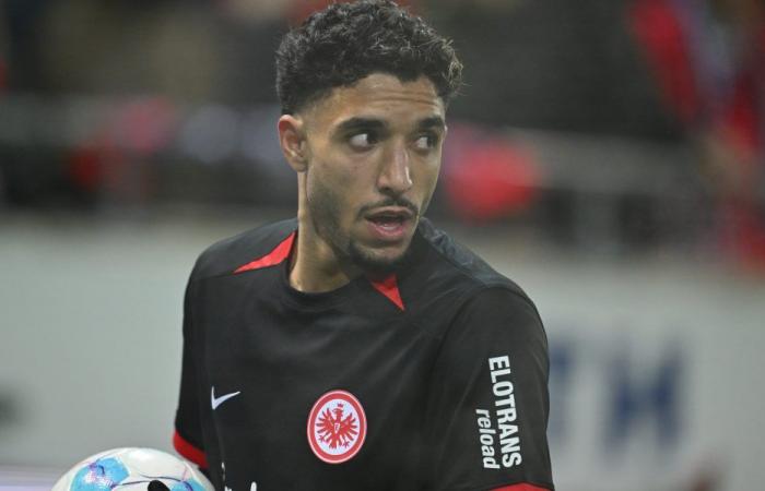 The amount requested by Frankfurt from Manchester City for Omar Marmoush