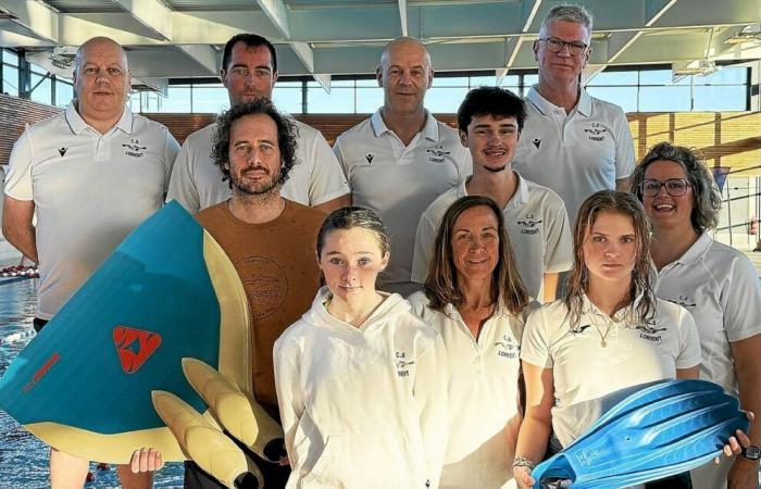 Gold, silver and bronze for the Lorient Underwater Club