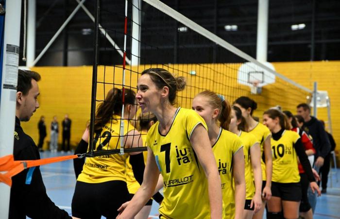 VOLLERY BALL (Pre-national women): A great victory for Le Creusot against Sallins les Bains