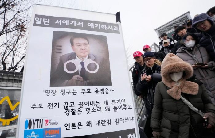 South Korea: investigators caught in “physical confrontation” during their attempt to arrest the president