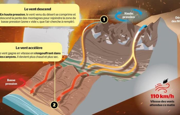 California fires: how wind makes fires worse