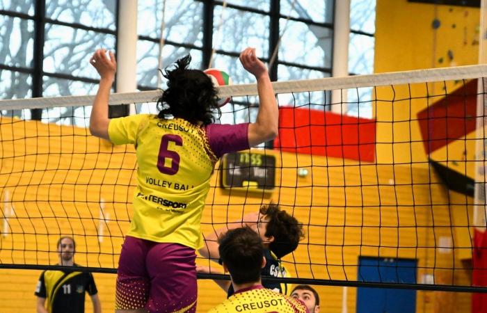 VOLLERY BALL (Pre-national women): A great victory for Le Creusot against Sallins les Bains