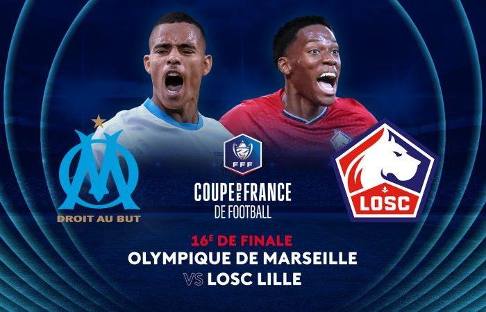 Olympique de Marseille vs LOSC Lille French Football Cup