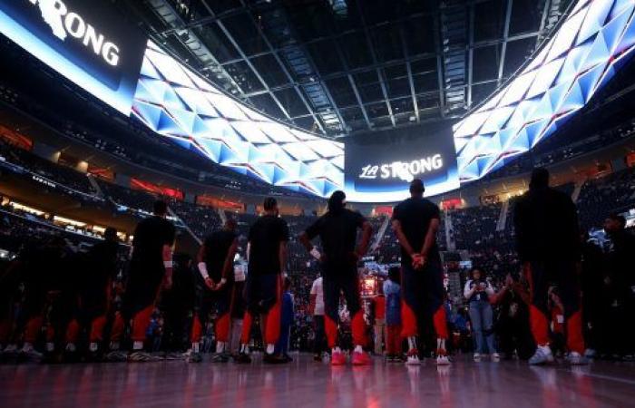 the Clippers also made their comeback despite the fires • Basket USA