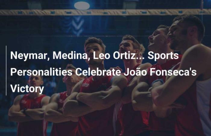 Neymar, Medina, Leo Ortiz… Sports personalities celebrate the victory of João Fonseca