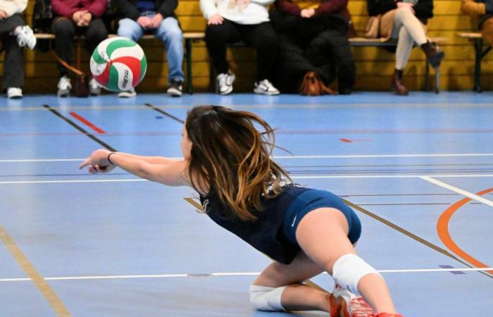 VOLLERY BALL (Pre-national women): A great victory for Le Creusot against Sallins les Bains