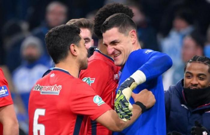 Mannone, a heroic performance to qualify Lille for the round of 16 of the Coupe de France