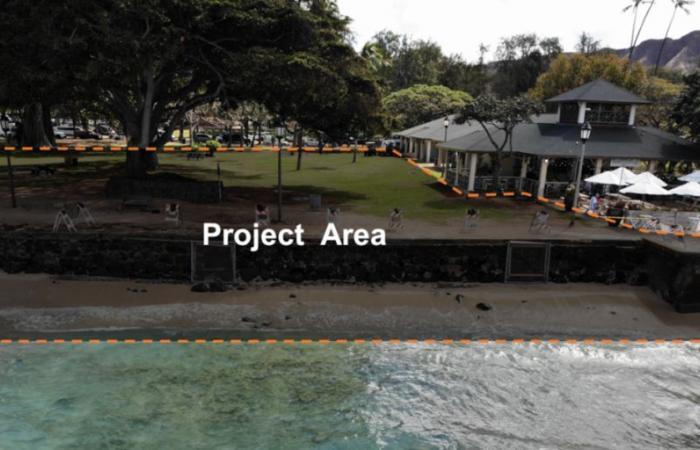 City set to begin repairs on seawall, walkway near Waikiki