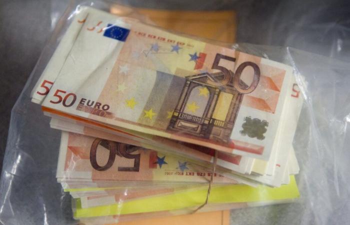 This unemployed person stashed 180,000 euros in his bathroom, behind a fake electrical outlet