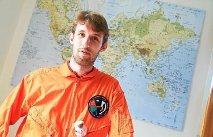 This young Breton will pilot a robot placed on the moon