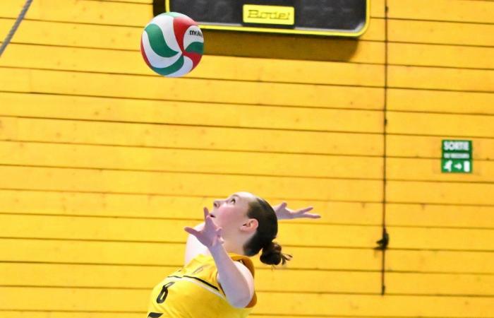 VOLLERY BALL (Pre-national women): A great victory for Le Creusot against Sallins les Bains