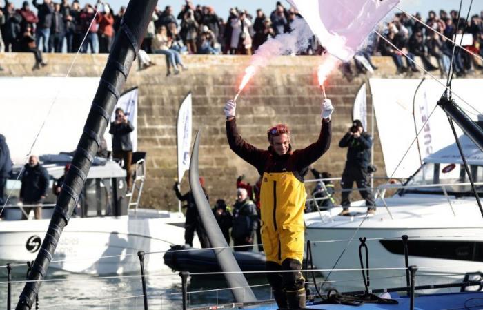 “I am the happiest man in the world”… Relive the triumphant arrival of winner Charlie Dalin in Les Sables d’Olonne