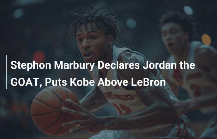 Stephon Marbury declares Jordan the GOAT, places Kobe above LeBron