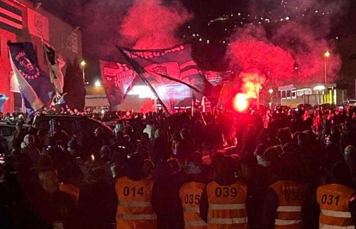 SC Bastia – OGC Nice: violent exchanges between Bastia supporters and the police before the match