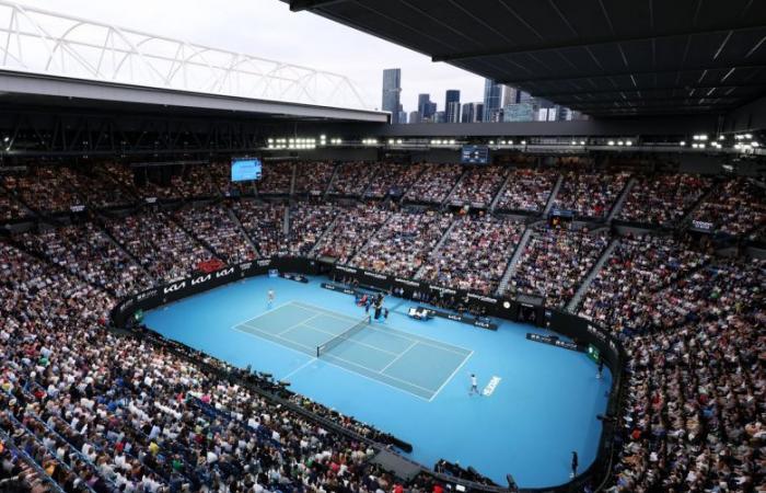 Tennis. Australian Open – A record in Melbourne on Monday… almost 100,000 fans