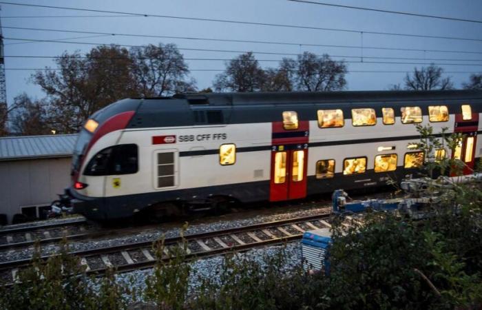 The CFF Lausanne-Geneva line interrupted in Nyon – rts.ch