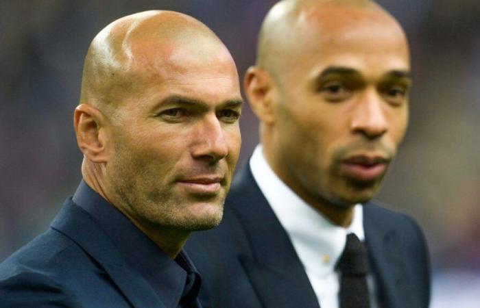 Zinedine Zidane: Thierry Henry's surprise position