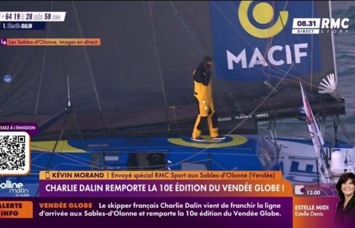 Charlie Dalin wins the 10th edition of the Vendée Globe