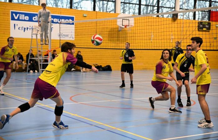 VOLLERY BALL (Pre-national women): A great victory for Le Creusot against Sallins les Bains