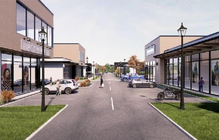 A commercial project in the heart of Bromont